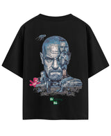 Black Oversized T-shirt Back Design