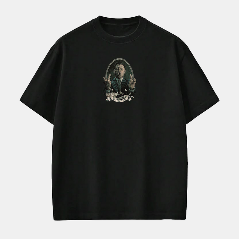 Wall Street Frenzy Oversized Tee