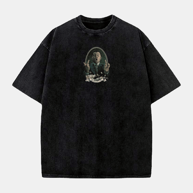 Wall Street Frenzy Oversized Tee