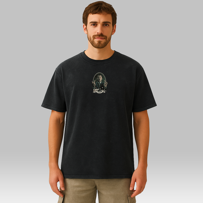 Wall Street Frenzy Oversized Tee