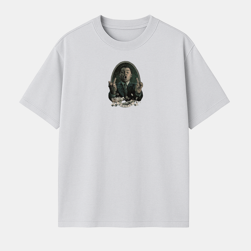 Wall Street Frenzy Oversized Tee