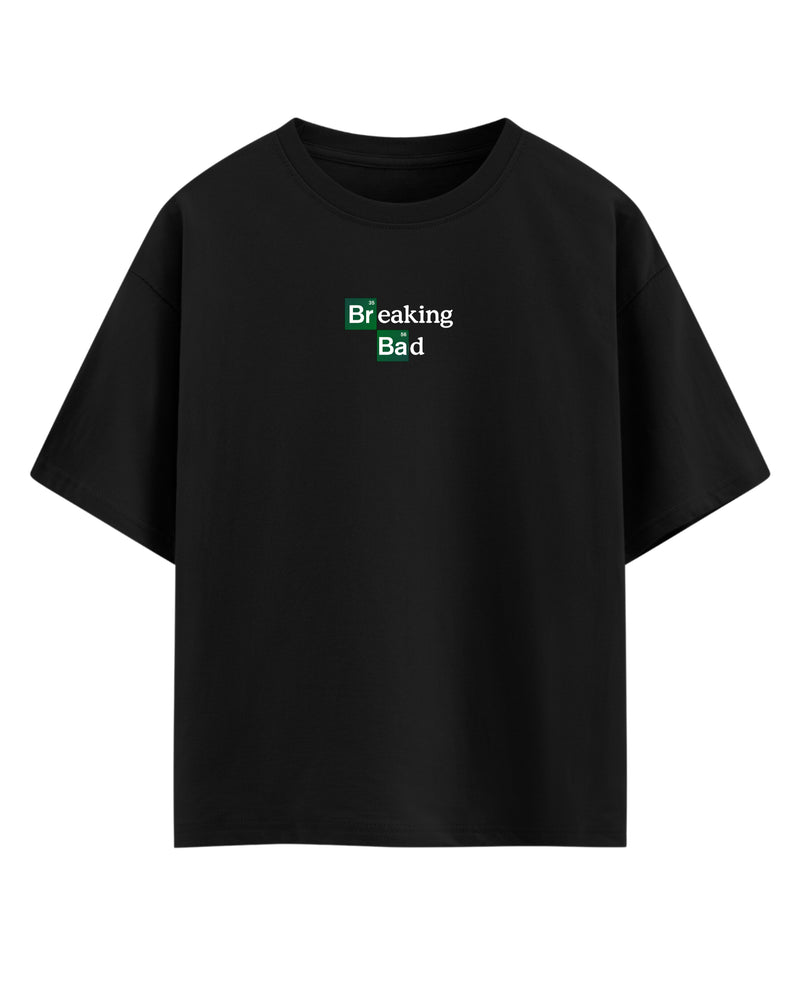 Black Oversized T-shirt Front Design